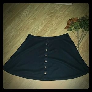 Pure Hype sz sm black mini-skirt